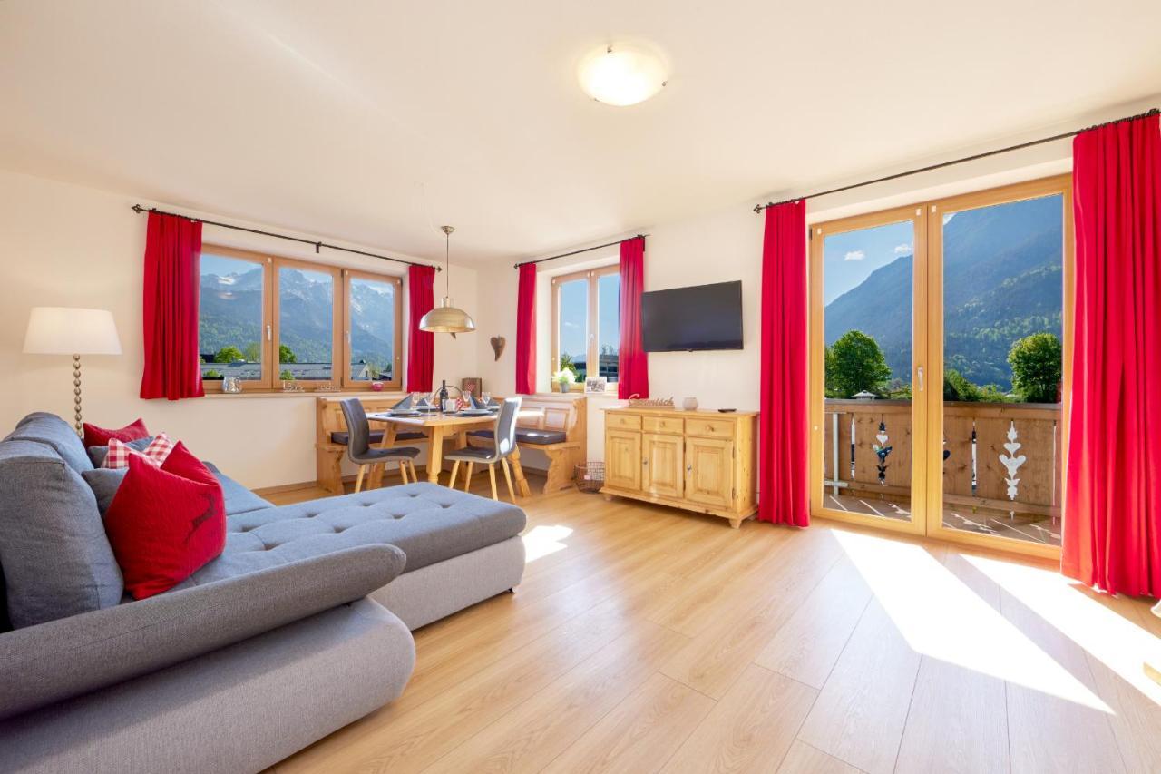 Ferienwohnung Wetterstein Garmisch-Partenkirchen Eksteriør billede