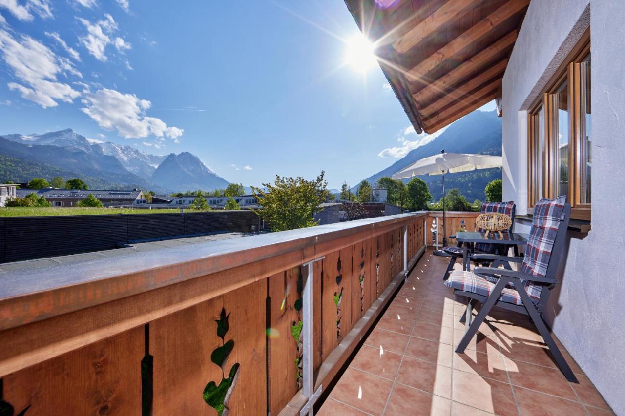 Ferienwohnung Wetterstein Garmisch-Partenkirchen Eksteriør billede