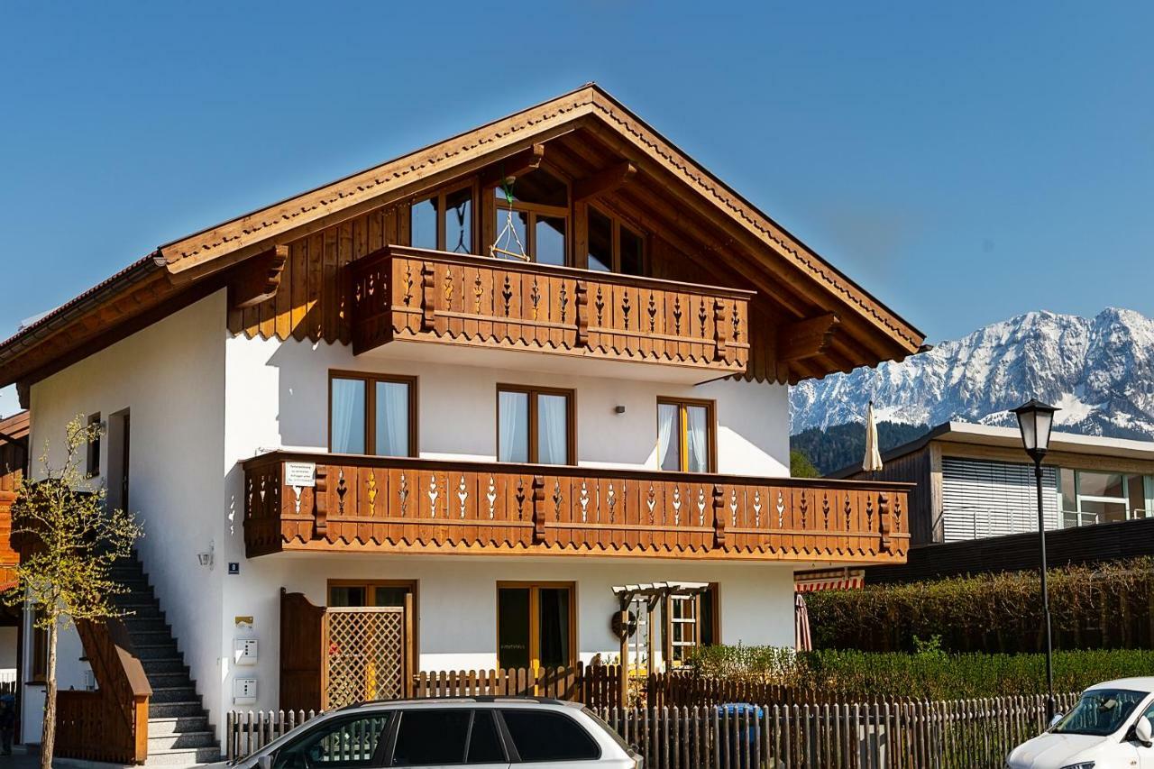 Ferienwohnung Wetterstein Garmisch-Partenkirchen Eksteriør billede